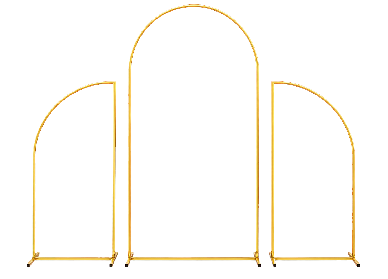 Arco con dos medios arcos